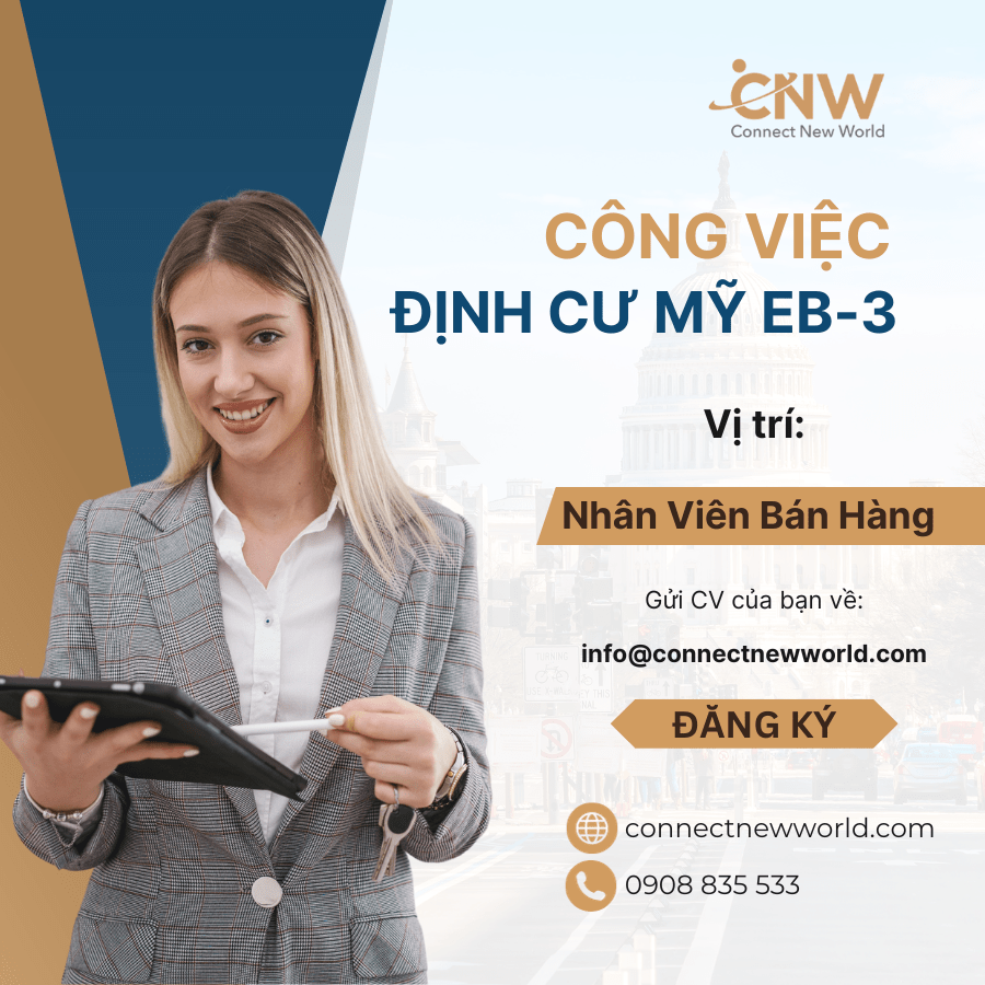 công việc EB-3 Mỹ