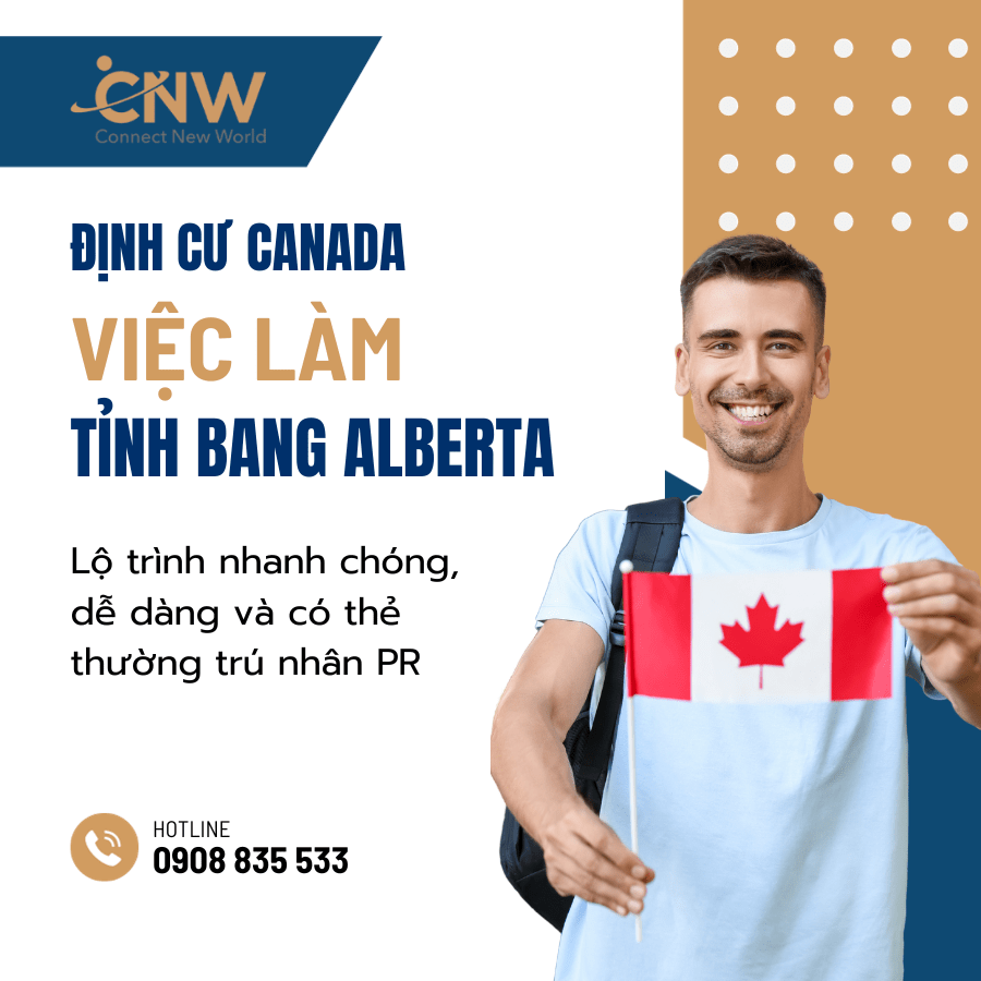 công việc định cư Canada tỉnh bang Alberta